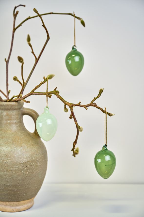 Pynt mørk grønn - 4