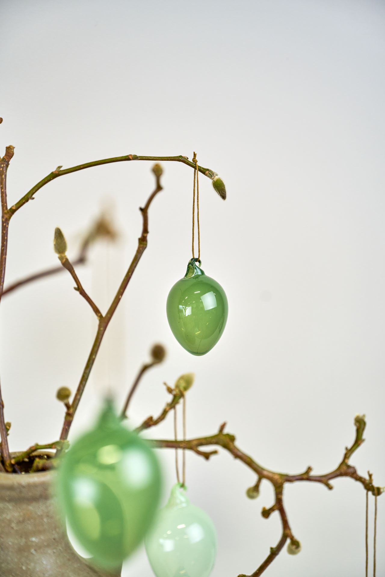 Pynt mørk grønn - 2