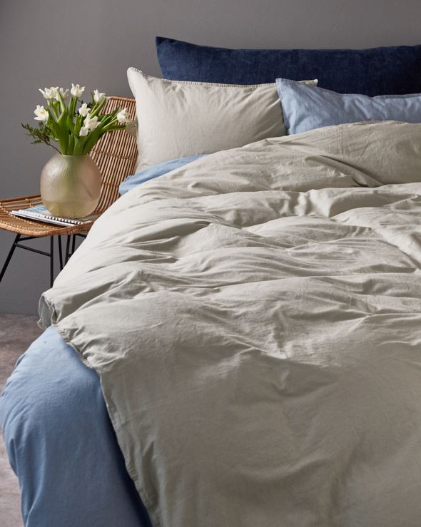 Bomull sengesett beige - 7