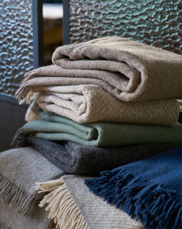 Ullpledd lys brun - 5