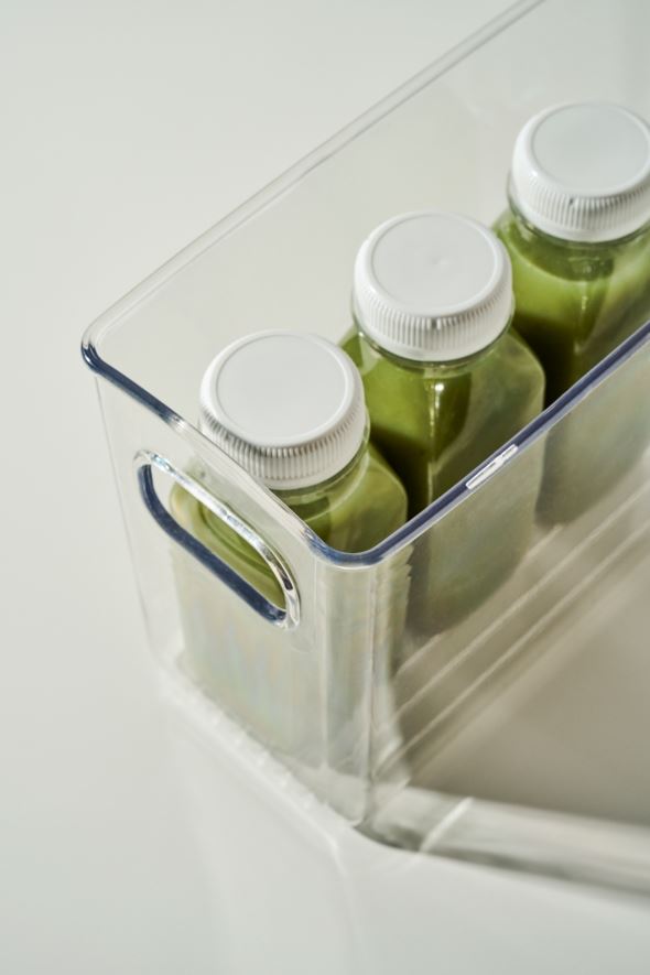 Smal oppbevaringsboks transparent - 4