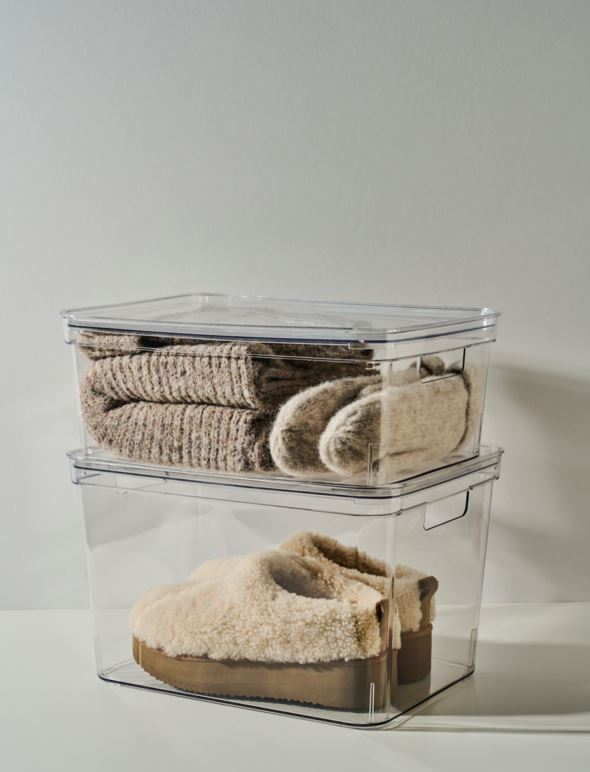 Oppbevaringsboks transparent - 3