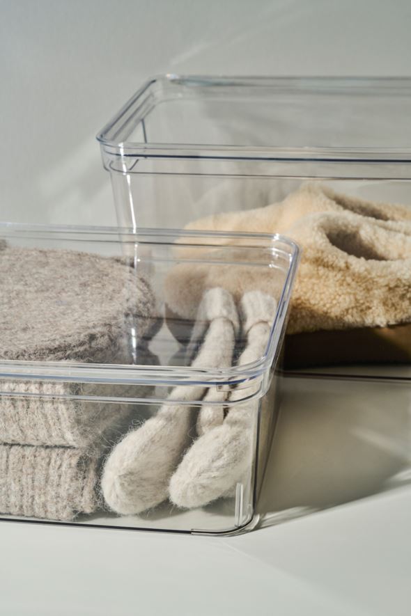 Oppbevaringsboks transparent - 4