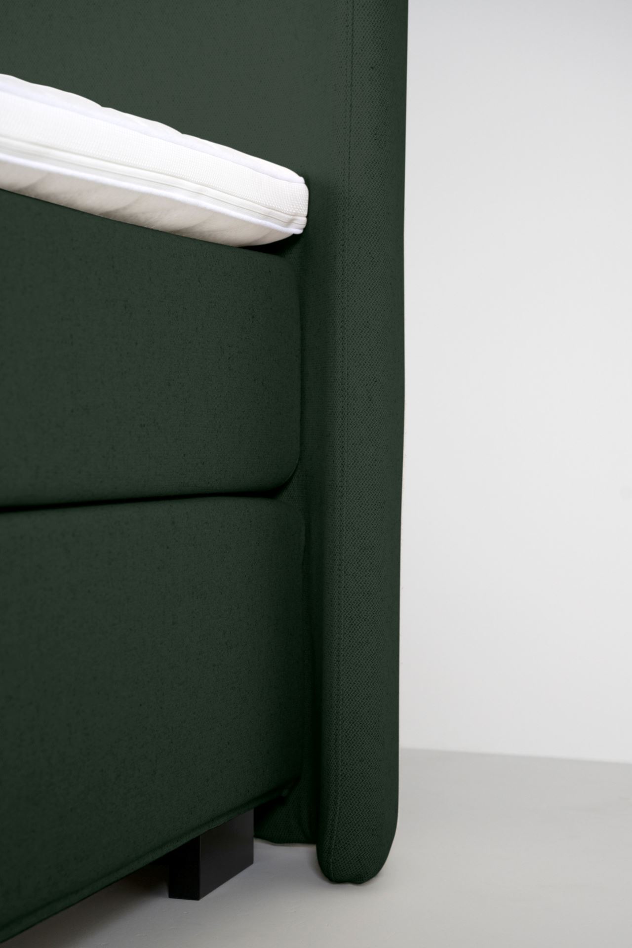 Kontinentalseng medium og fast komfort olivengrønn - 3