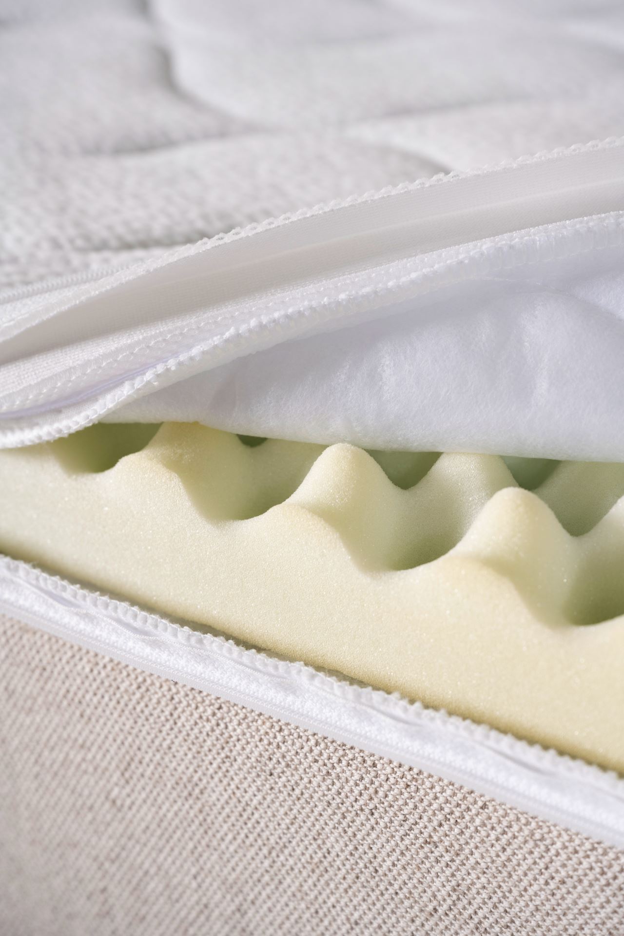 Overmadrass hvit - 2