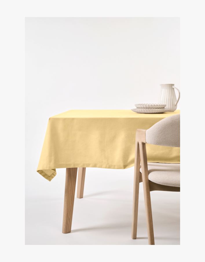 Duk lys gul - 140x250 cm lys gul - 1