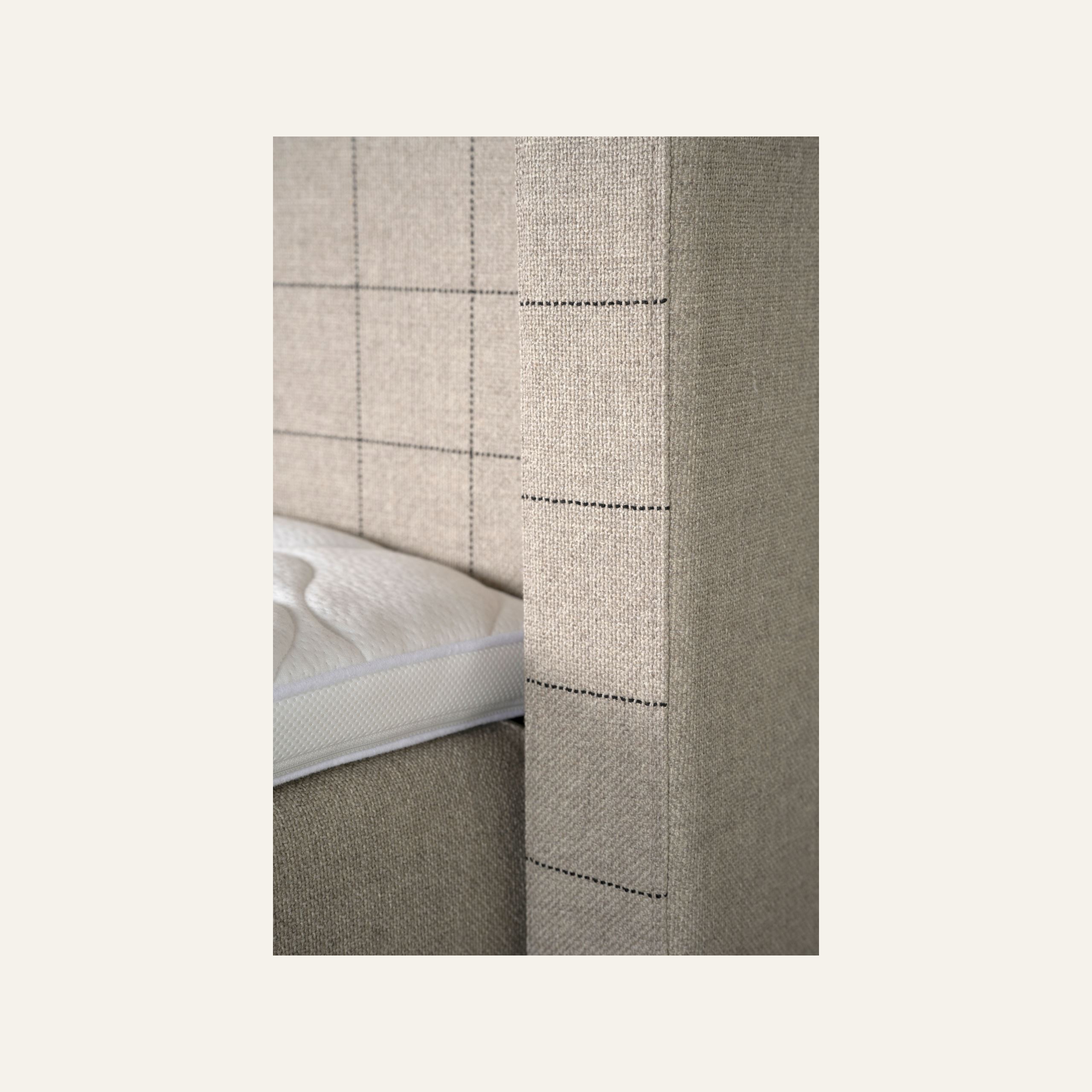 Sengegavl multi beige - 3