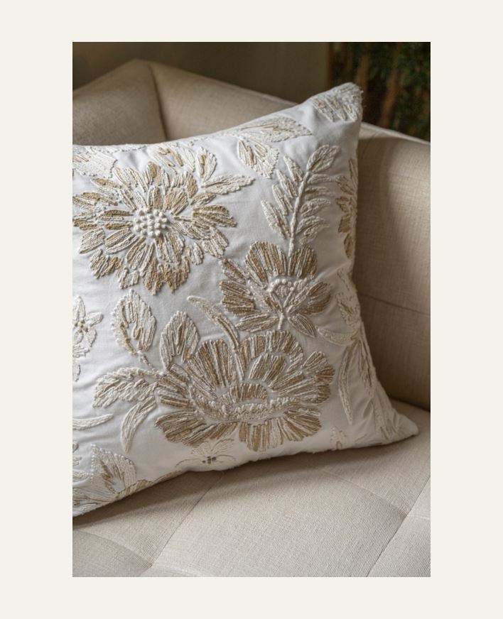 Pynteputetrekk beige - 50x50 cm beige - 1