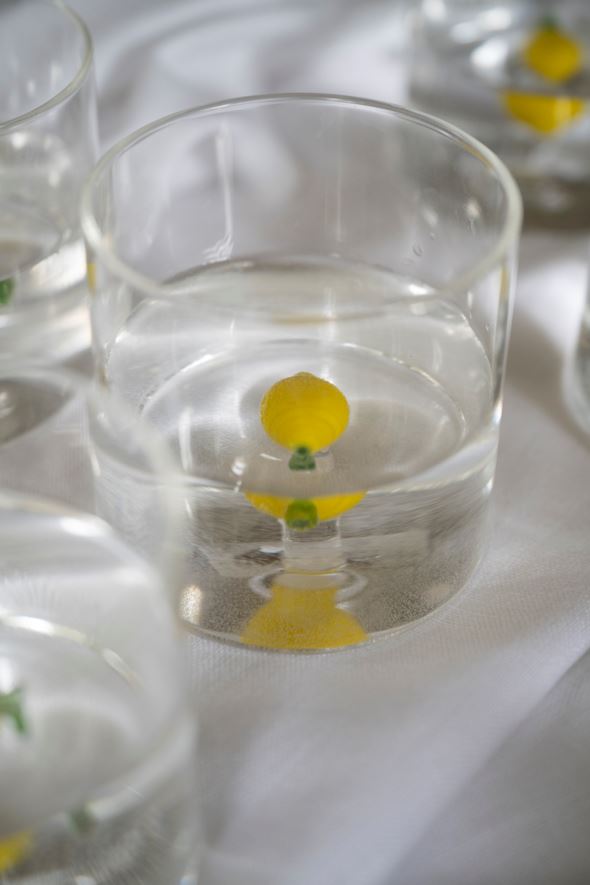 Drikkeglass gul - 4