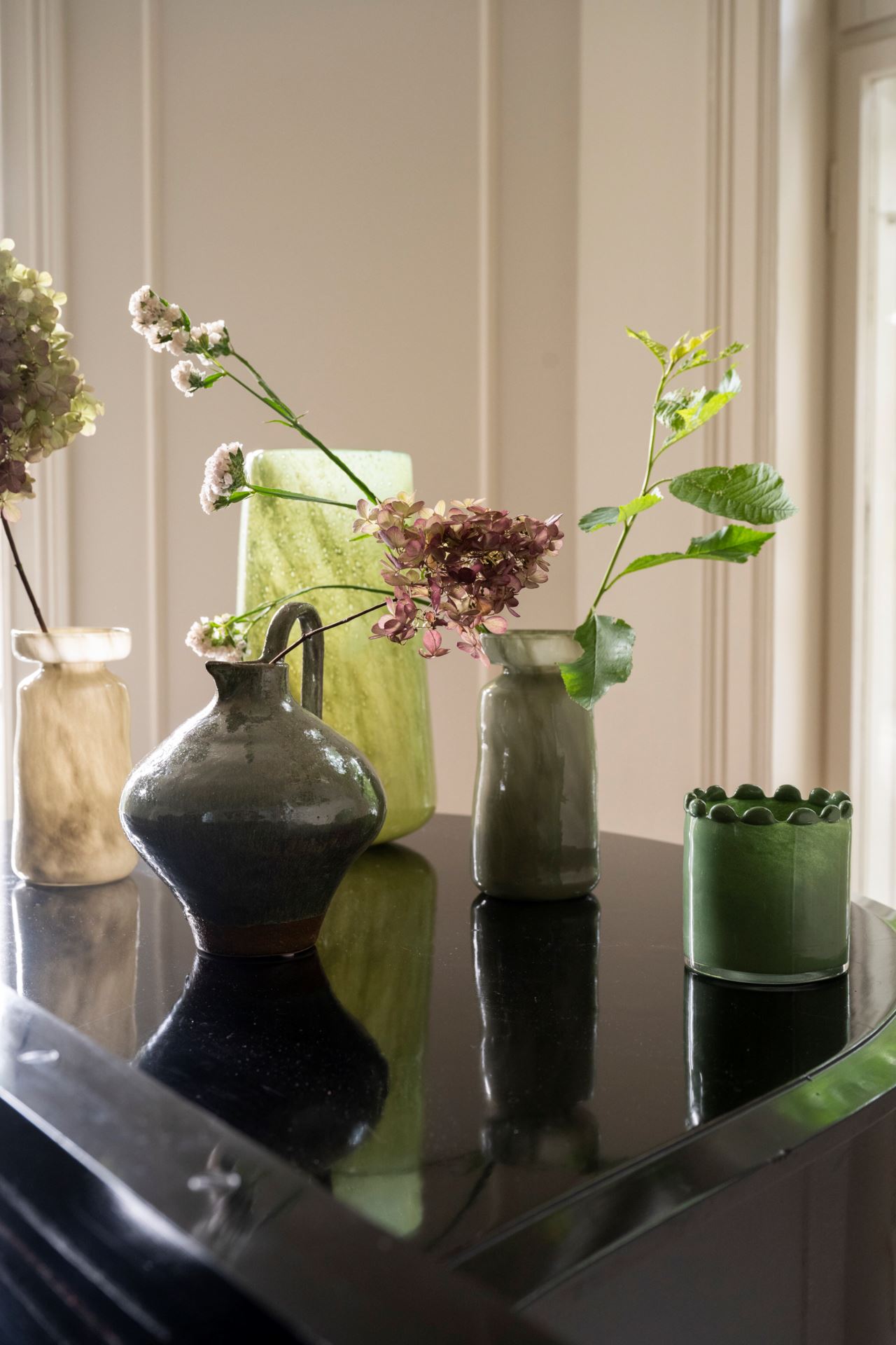 Vase skogsgrønn - 5