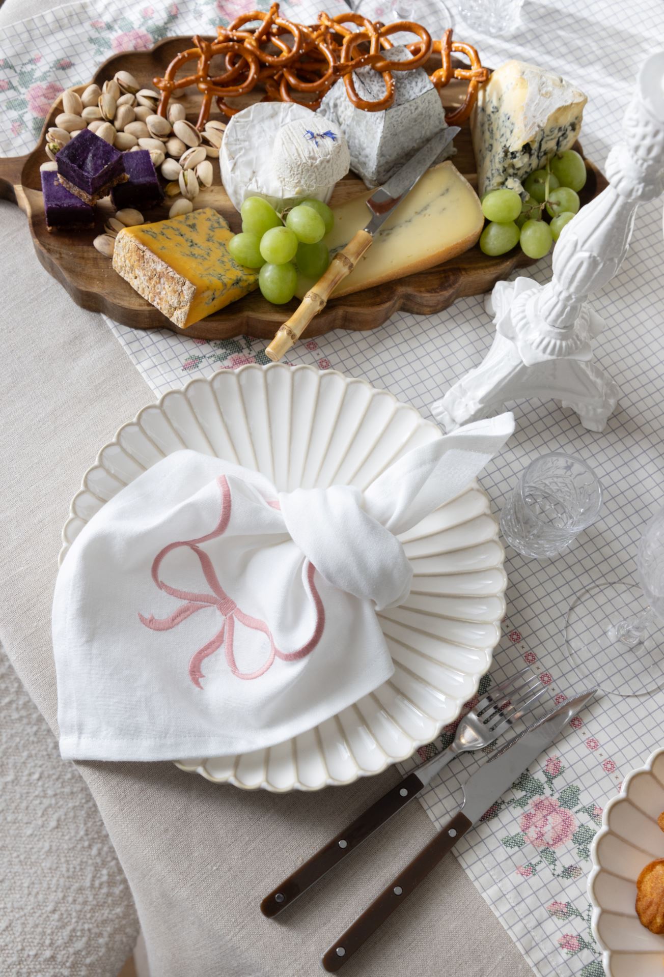 Tøyserviett hvit - 2