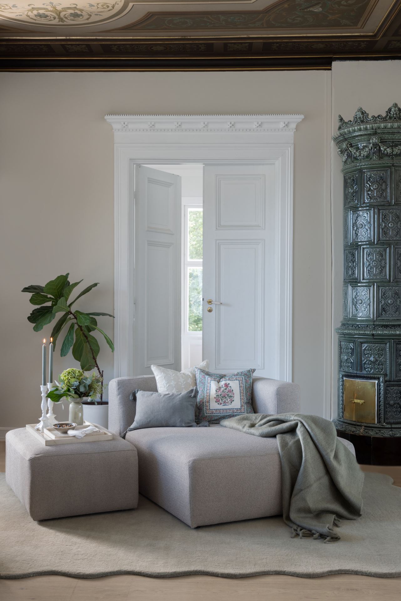 Modul sjeselong høyre beige - 2