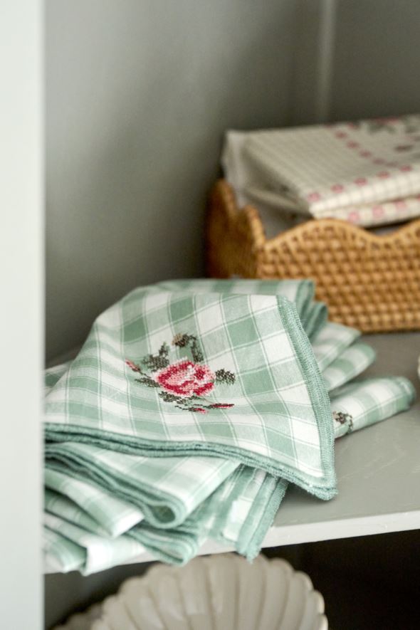 Tøyserviett grønn - 3