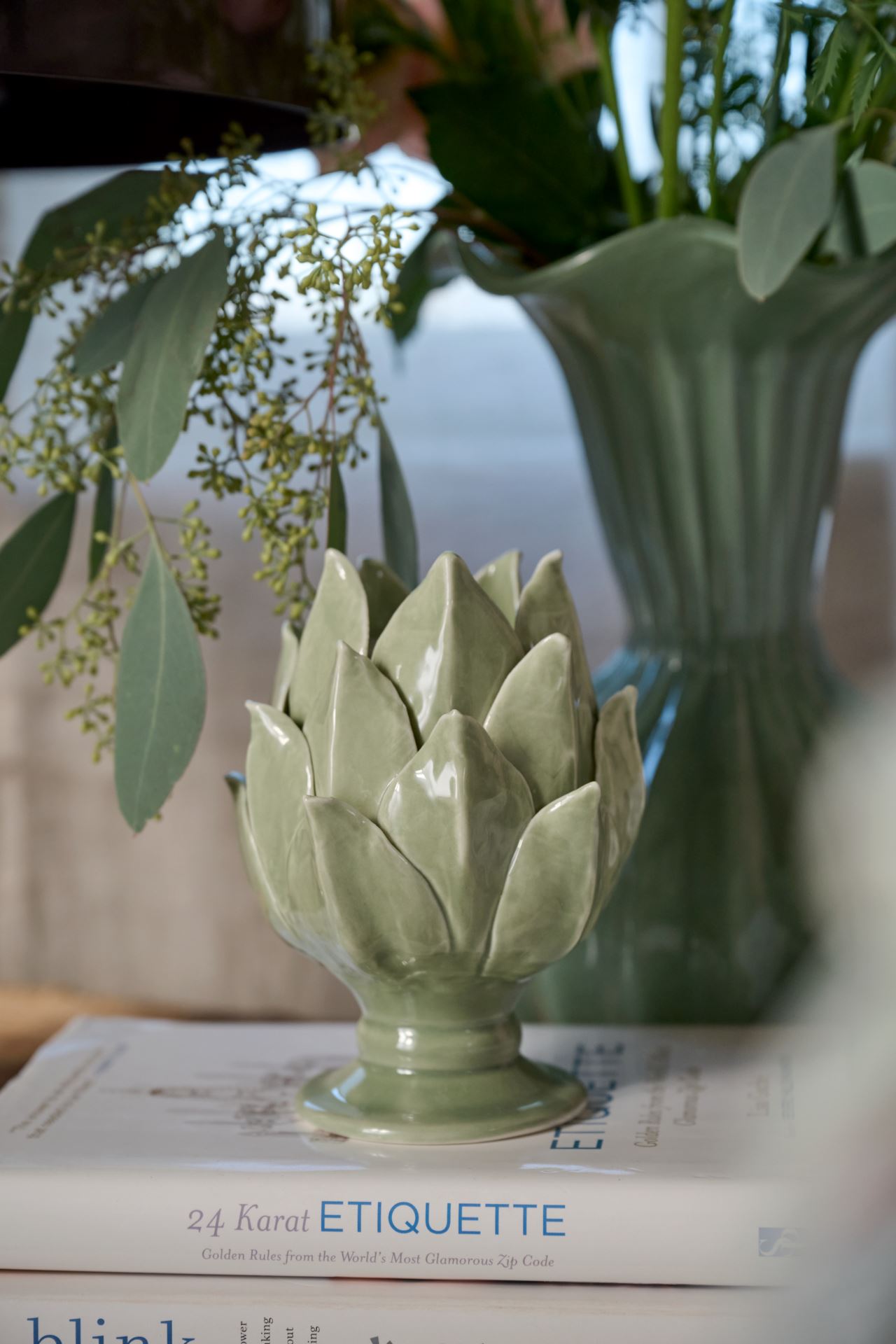 Telysholder grønn - 2