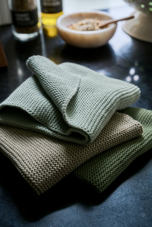 Klut 3 pk grønn - 3