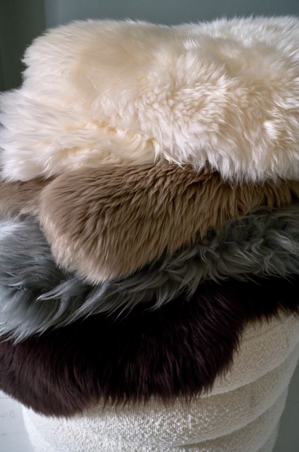 Lammeskinn beige - 2