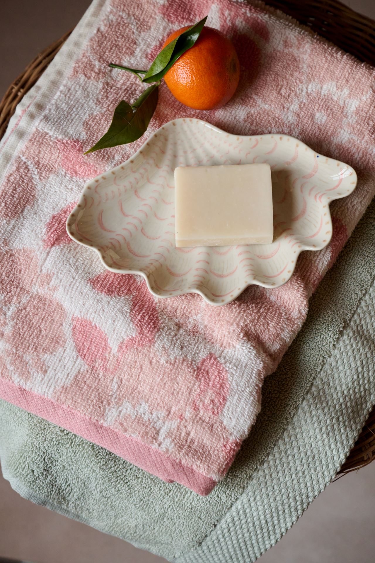 Håndhåndkle multi rosa - 2