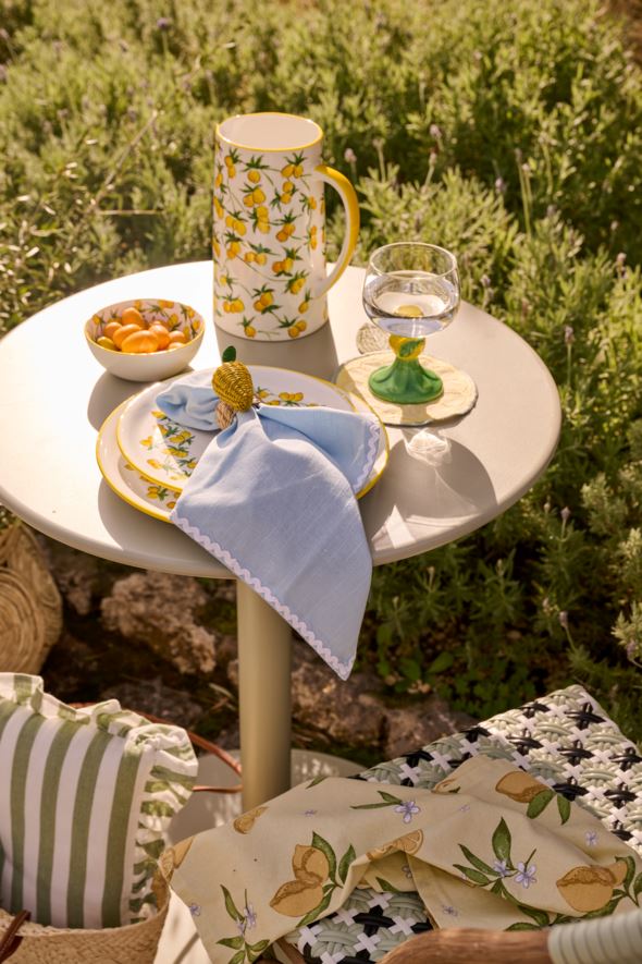 Drikkebrikke gul - 2