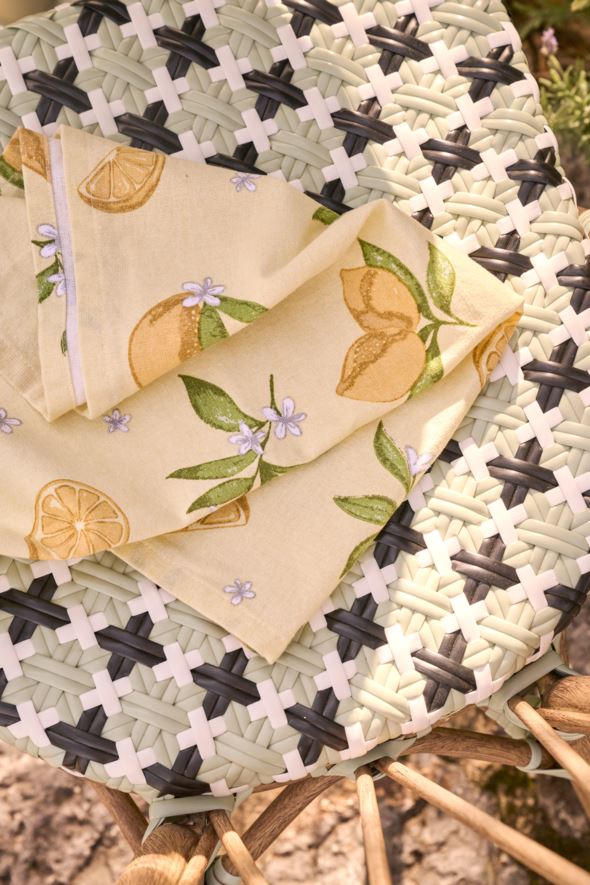 Kjøkkenhåndkle gul - 2