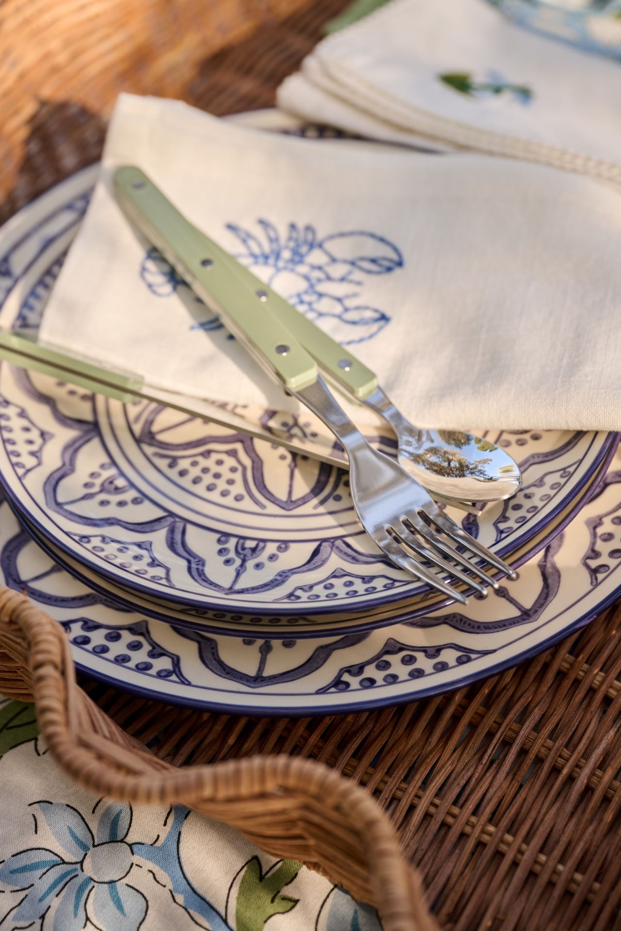 2pk tøyserviett hvit - 3