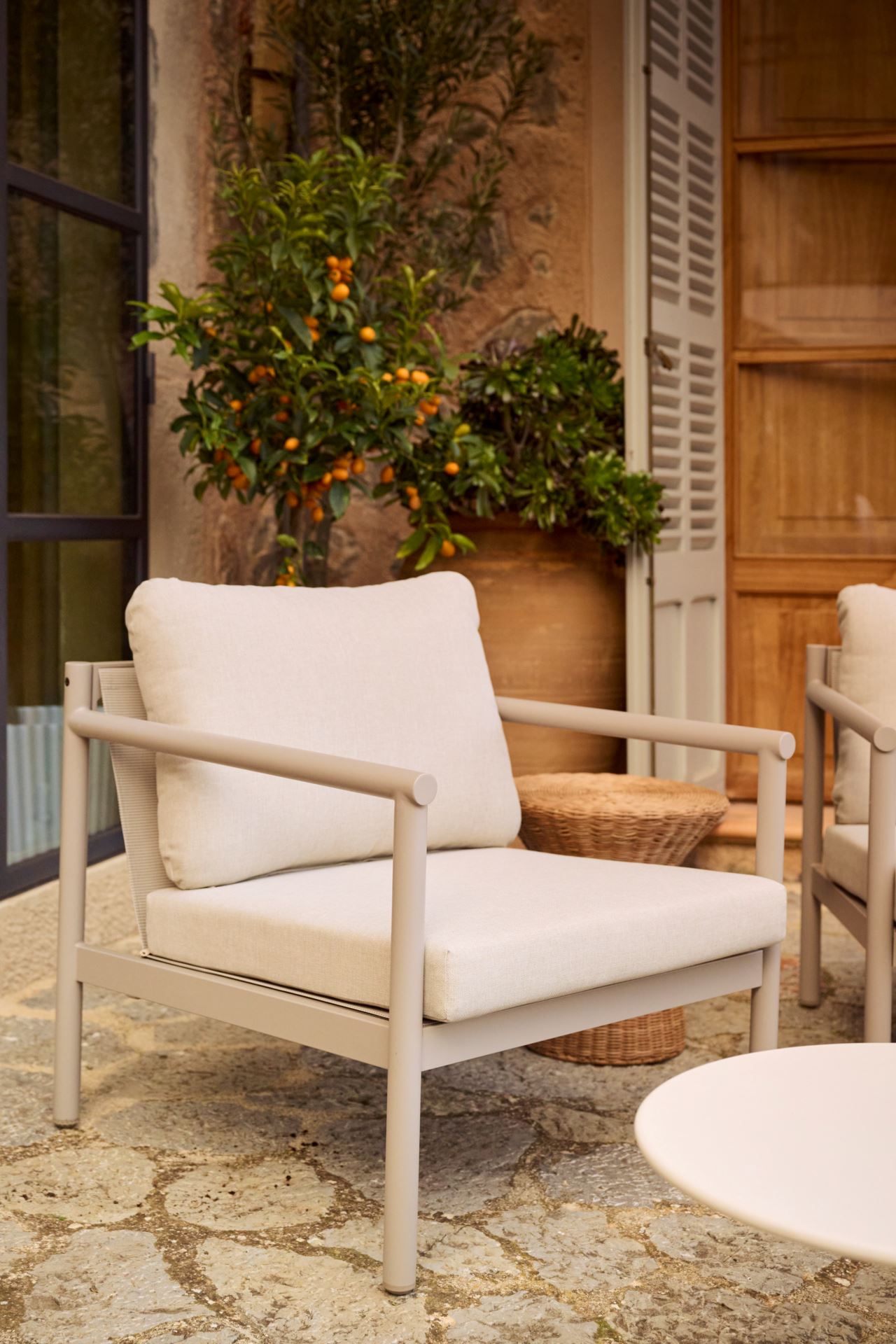 Loungestol taupe - 5