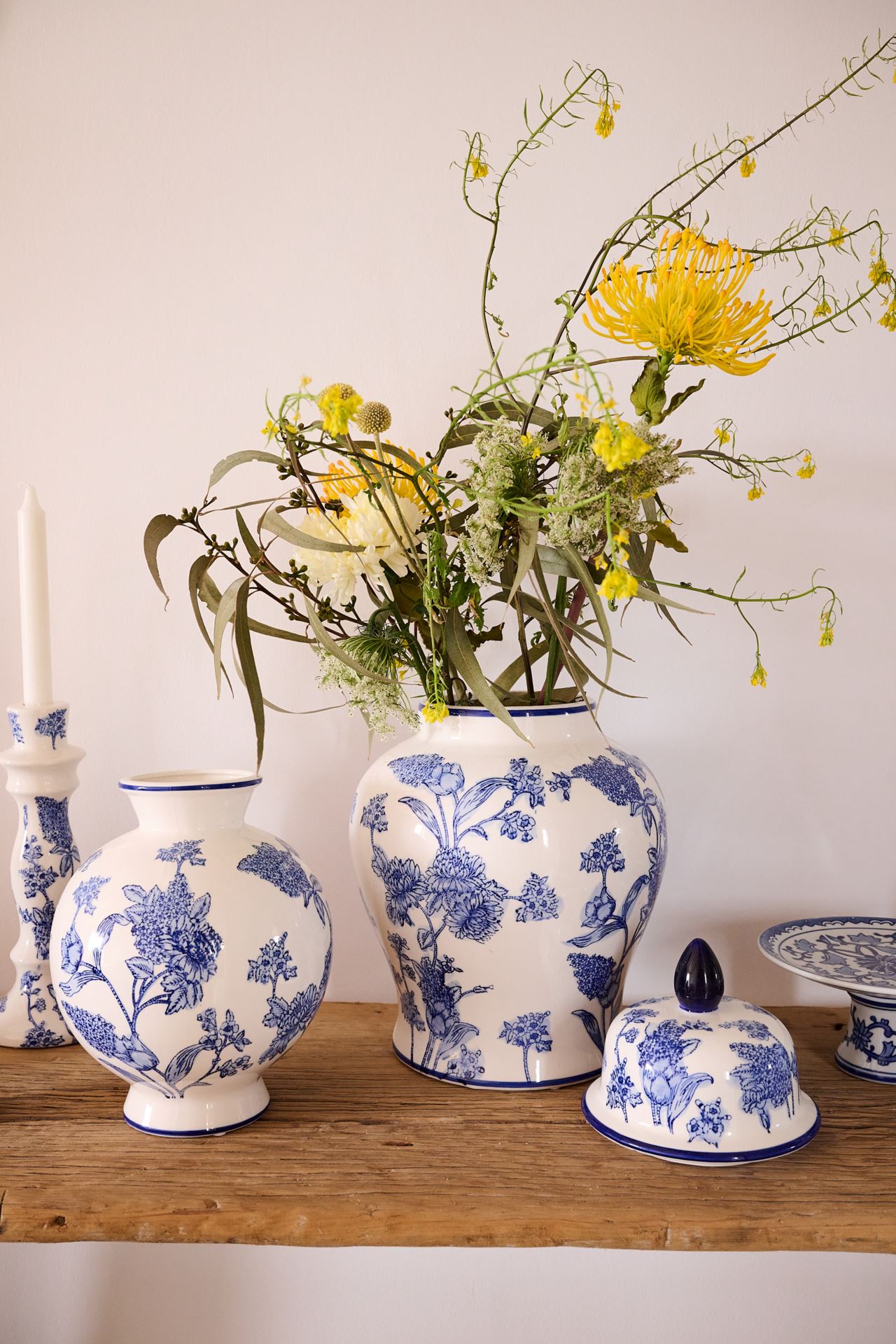 Vase multi blå - 2