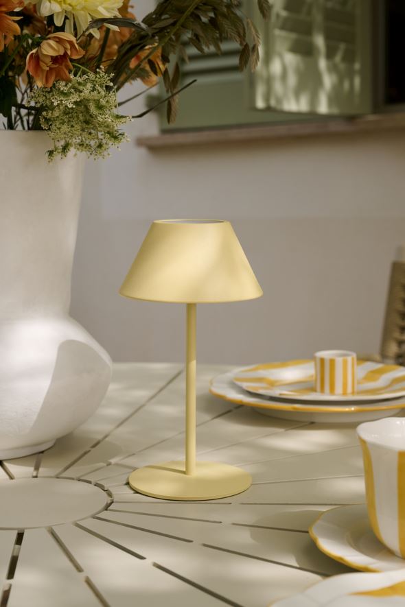 Led lampe lys gul - 6