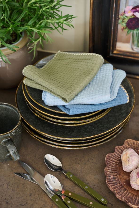 Klut 3 pk gråblå - 3