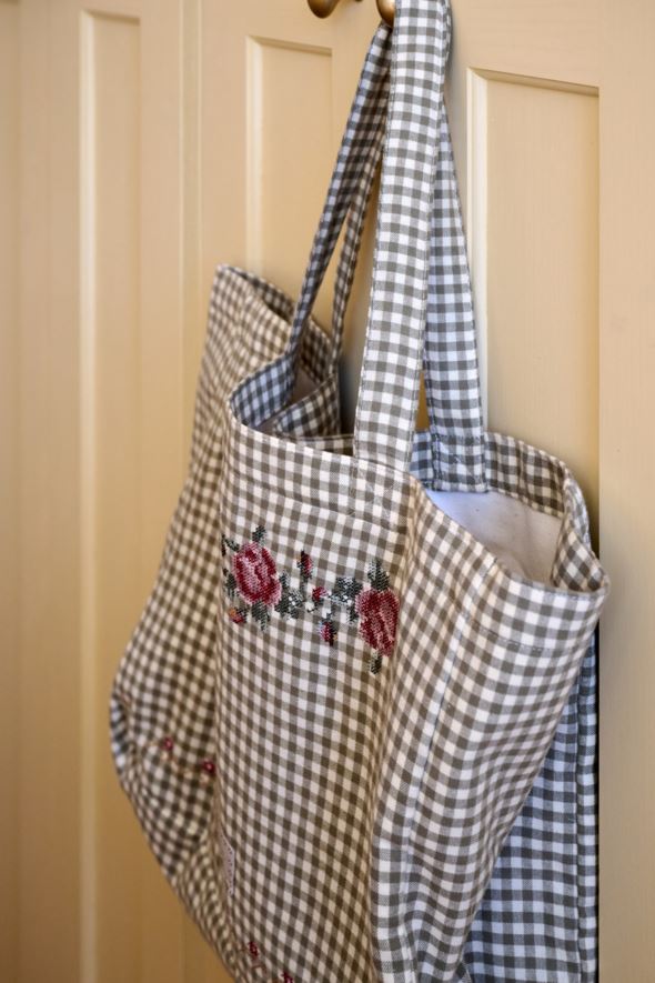 Totebag olivengrønn - 3