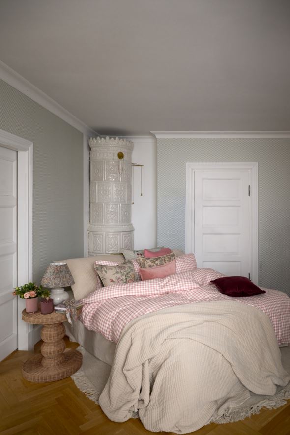 Flanell sengesett              rosa - 4
