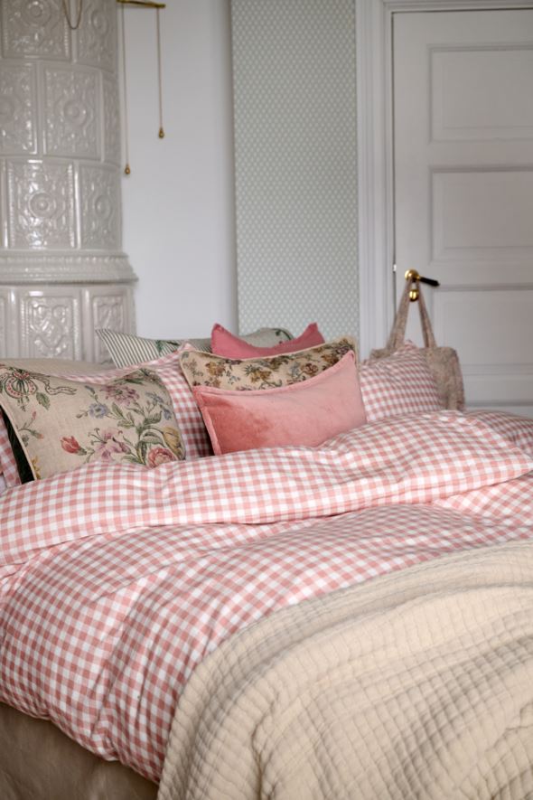 Flanell sengesett              rosa - 6