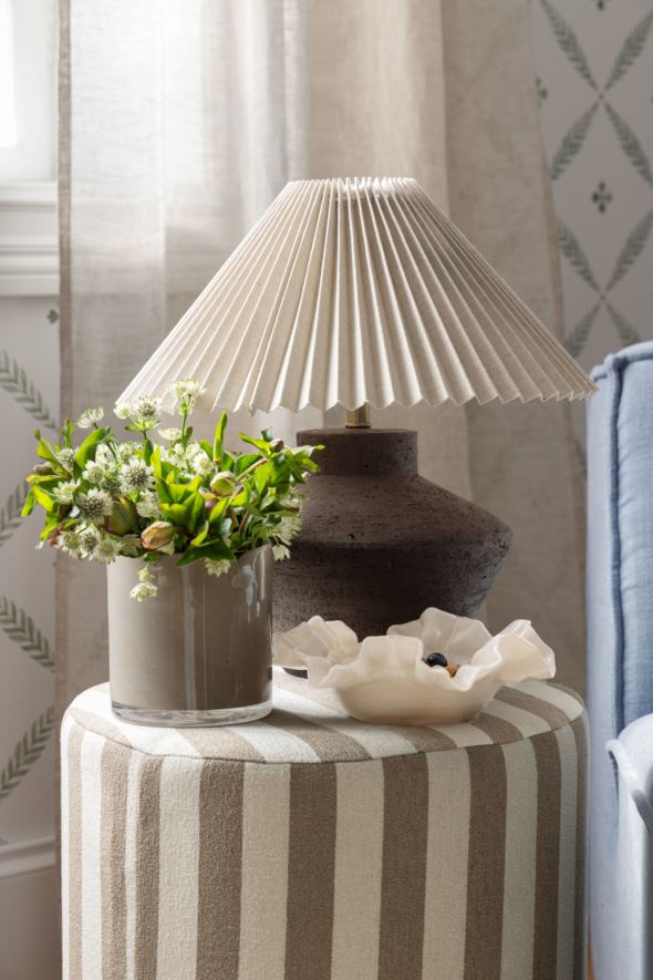 Telysholder lys beige - 2