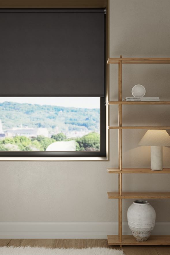 Lystett rullegardin grå - 2