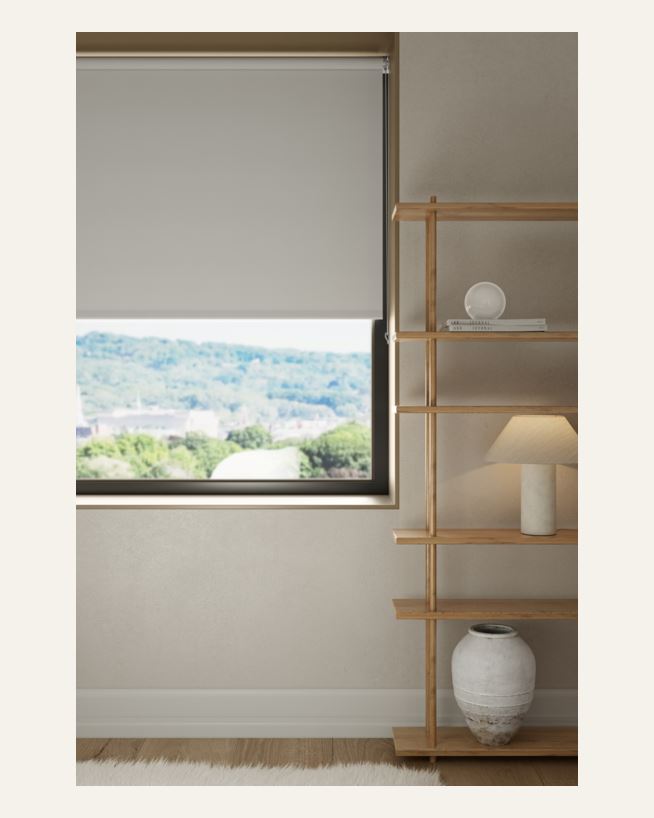 Lystett rullegardin offwhite - 120x185 cm offwhite - 1