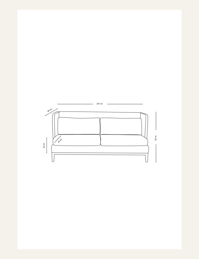 Spisestuesofa beige - 11