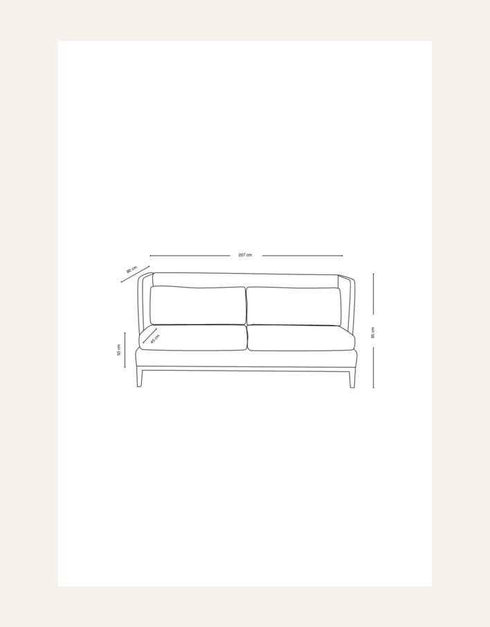 Spisestuesofa beige - 11