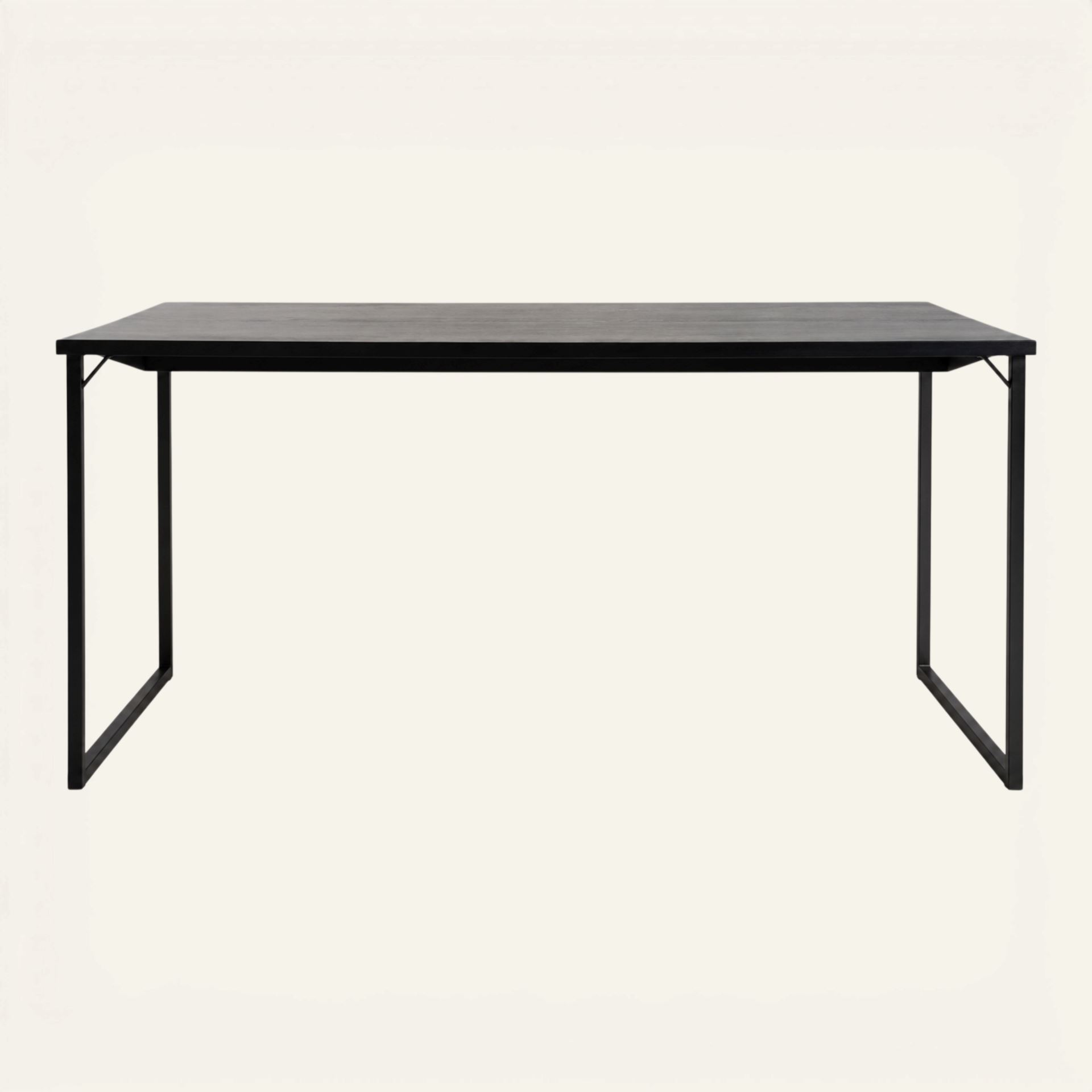 Spisebord svart - 100x200x75 cm svart - 1
