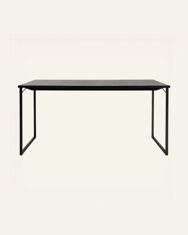 Spisebord svart - 100x200x75 cm svart - 1