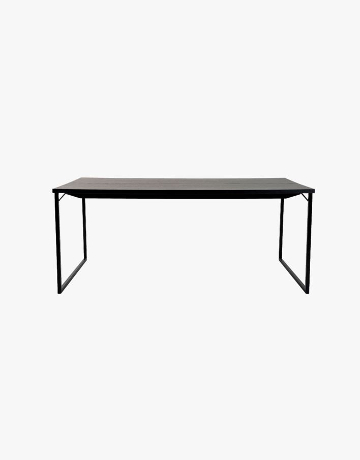 Spisebord svart - 100x200x75 cm svart - 1