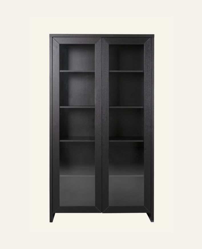 Skap svart - 100x40x183 cm svart - 1