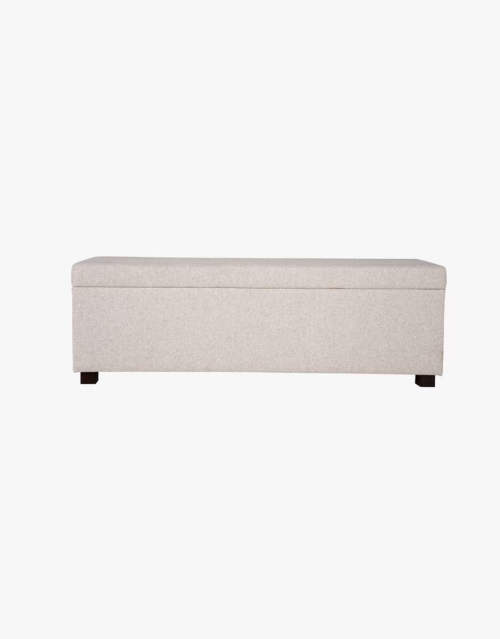Sengebenk natur - 145x46x47 cm natur - 1