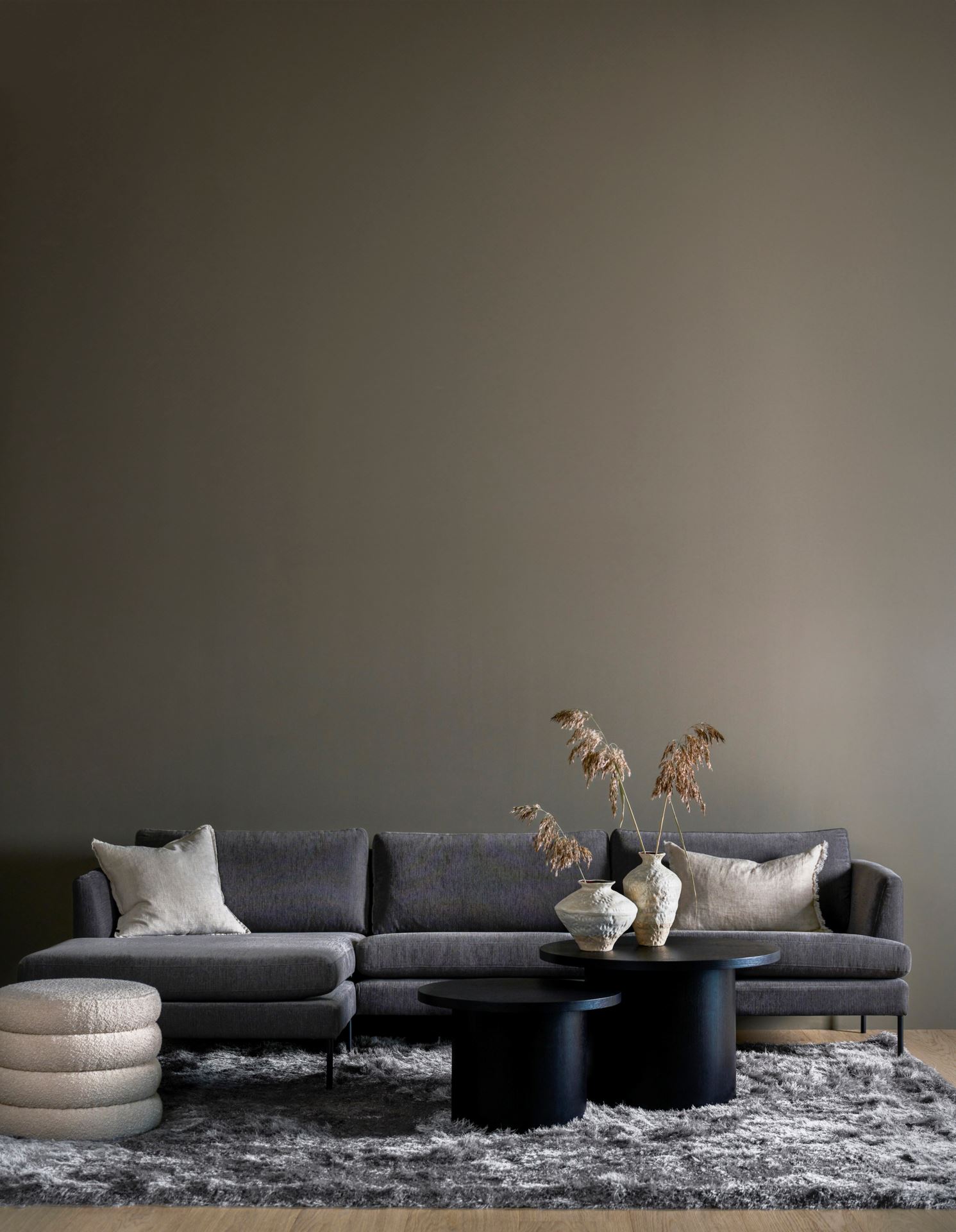 Sofa sjeselong venstre grå - 3