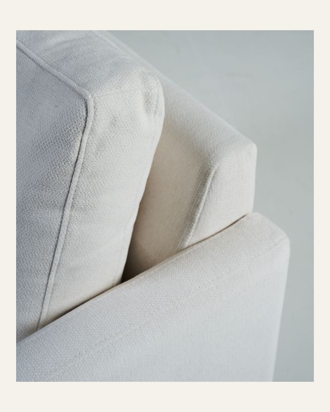 3 seter sofa hvit - 227x100x83 cm hvit - 1