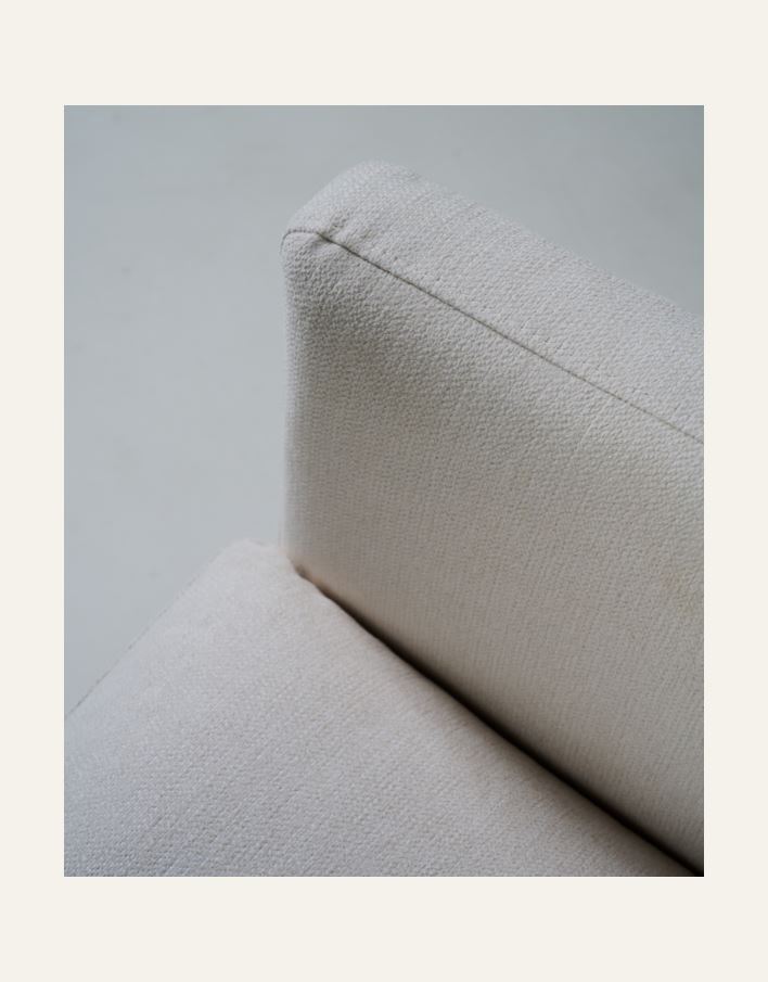 3 seter sofa hvit - 4