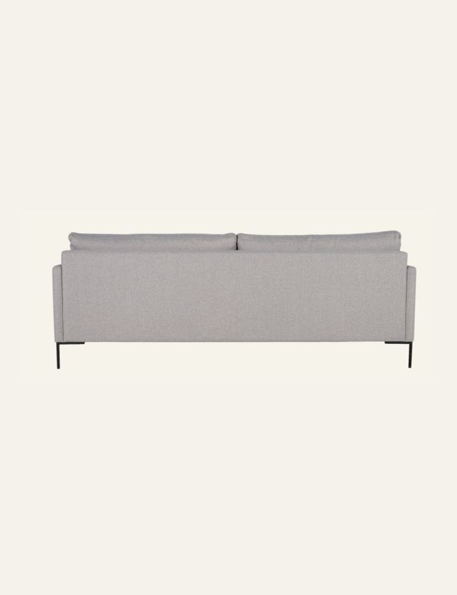 3 seter sofa lys grå - 6