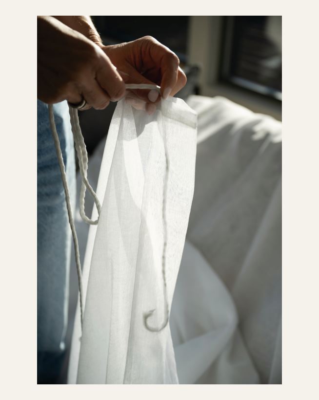 Tyngdebånd 50g hvit - 140cm hvit - 1