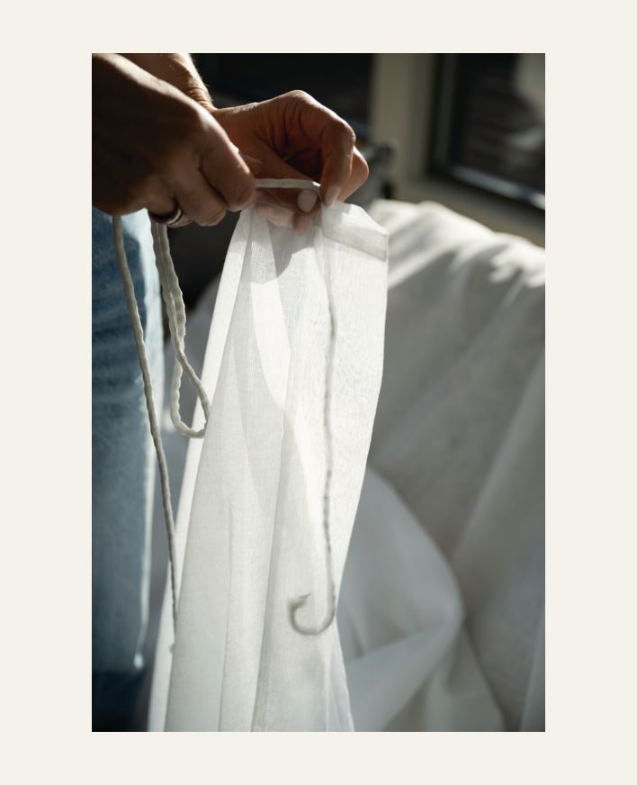 Tyngdebånd 50g hvit - 140cm hvit - 1