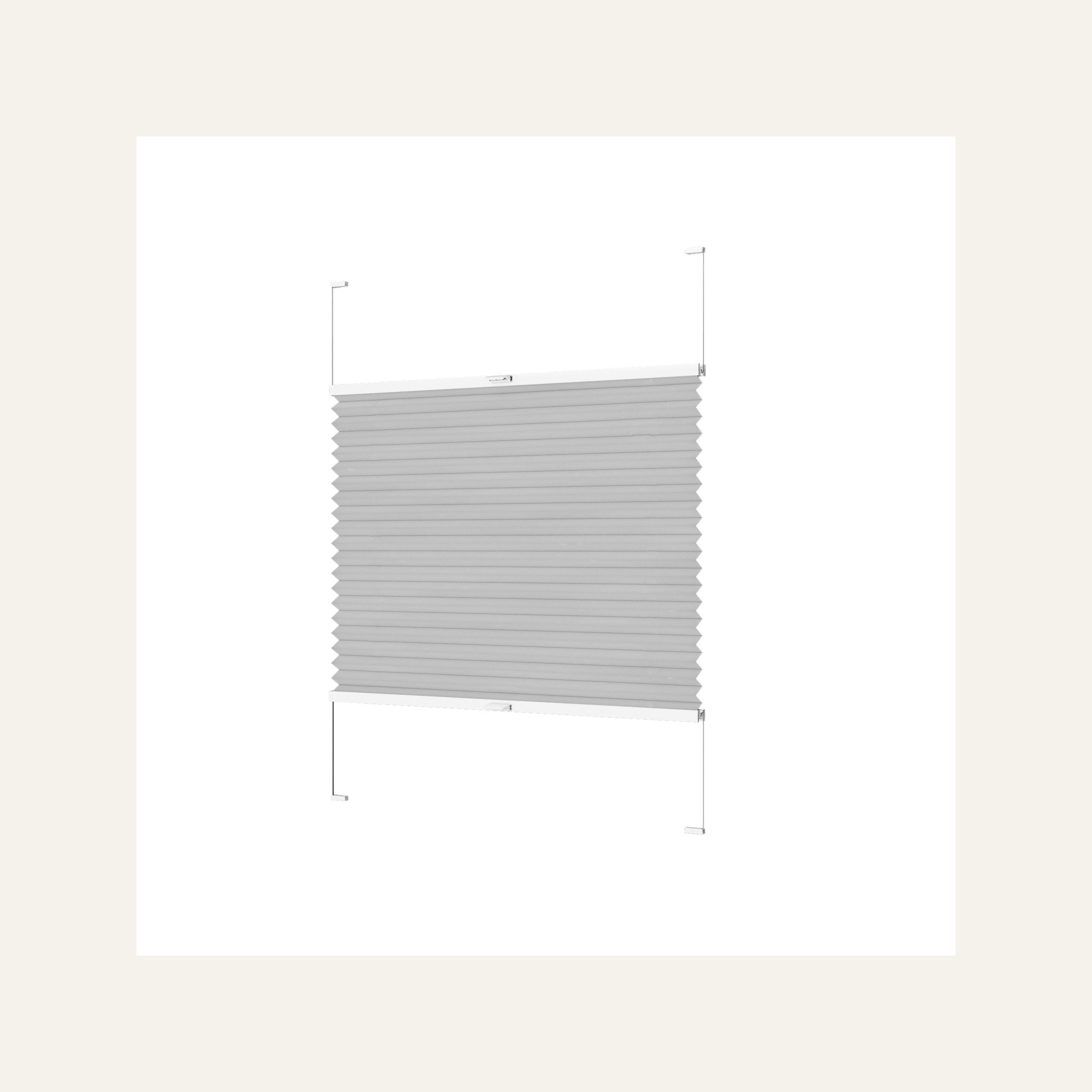 Premium opp&ned dobbel plisségardin 25mm multi - 2