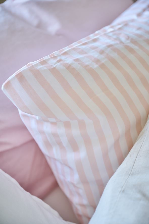 Bomull sengesett rosa - 2