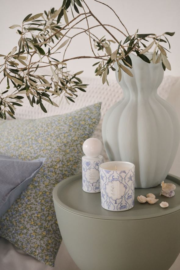 Duftlys multi blå - 2